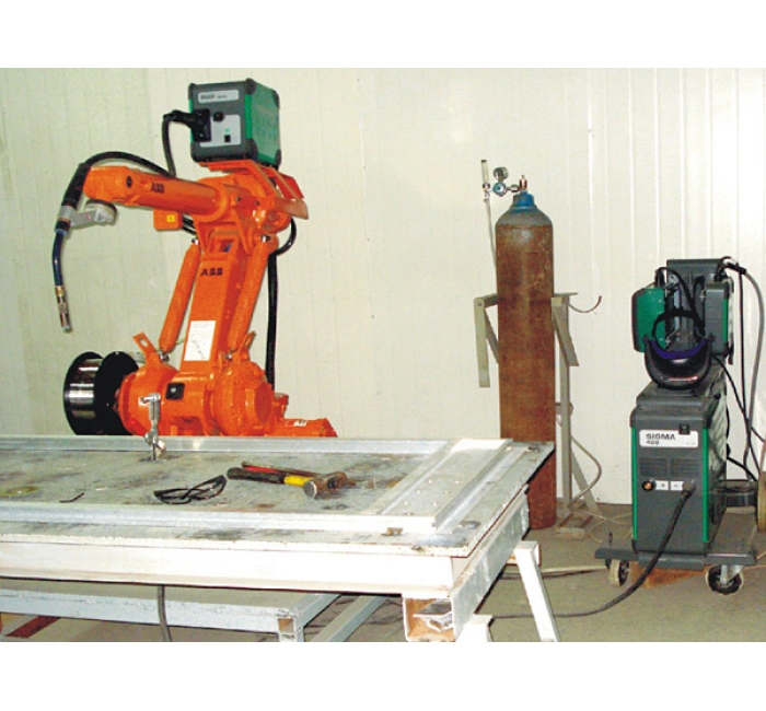 铝合金地铁座椅机器人焊接工作站